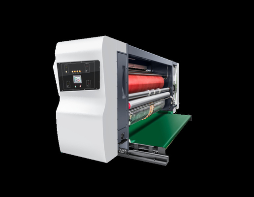 380V/50Hz/3Ph Automatic Steel Flexo Printing Cardboard Box Slotting Die Cutting Machine All Computer Controled