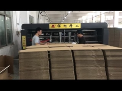 70kw Automatic Corrugated Box Folder Gluer Machine High Speed Precise Stitching